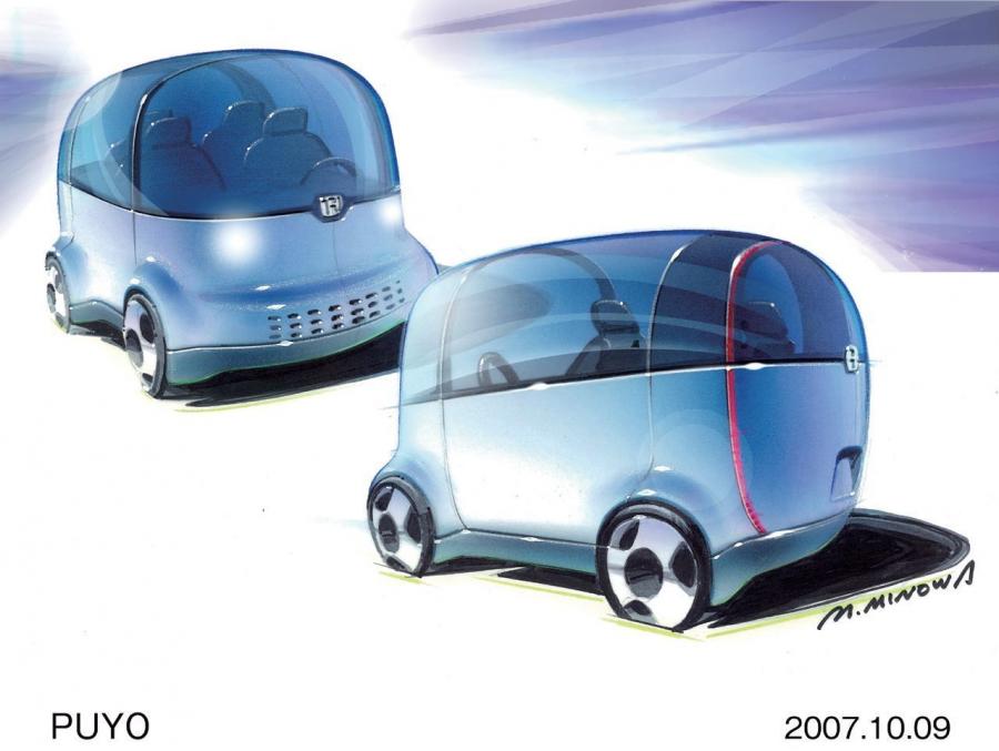  Honda PUYO Concept 2007 года  (фото 9 из 26)